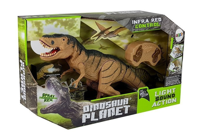 Dinozauras Tyrannosaurus Rex nuotoliniu būdu valdomas R/C su garais