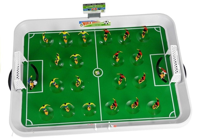 Nešiojamas futbolo rinkinys – stalo futbolas