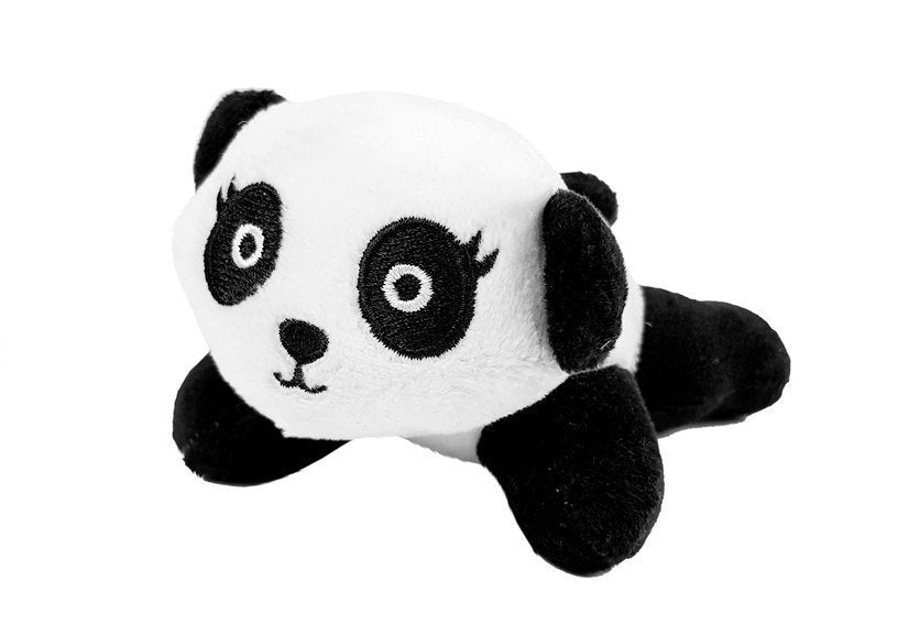 Maža panda su transportavimo dėže (pliušinis žaislas)