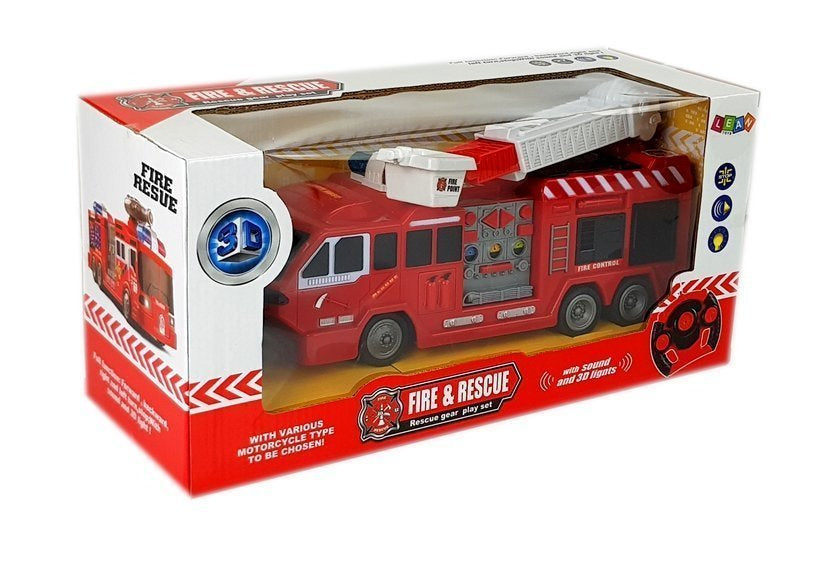 Nuotoliniu būdu valdomas gaisrinės automobilis R/C 28 cm