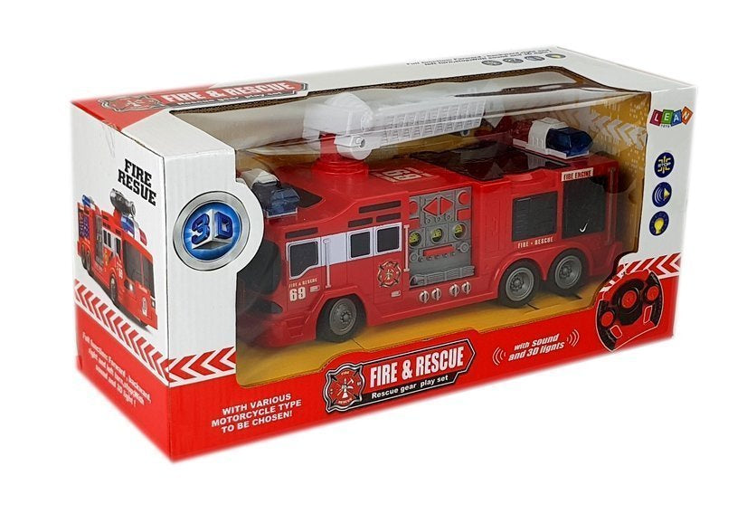 Nuotoliniu būdu valdomas gaisrinės automobilis R/C 28 cm