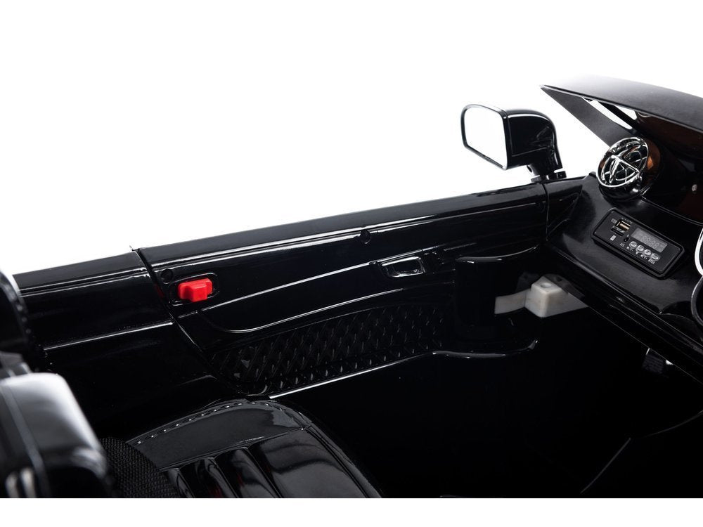 Mercedes SL65 mėlynas dažytas – elektrinis vaikiškas automobilis