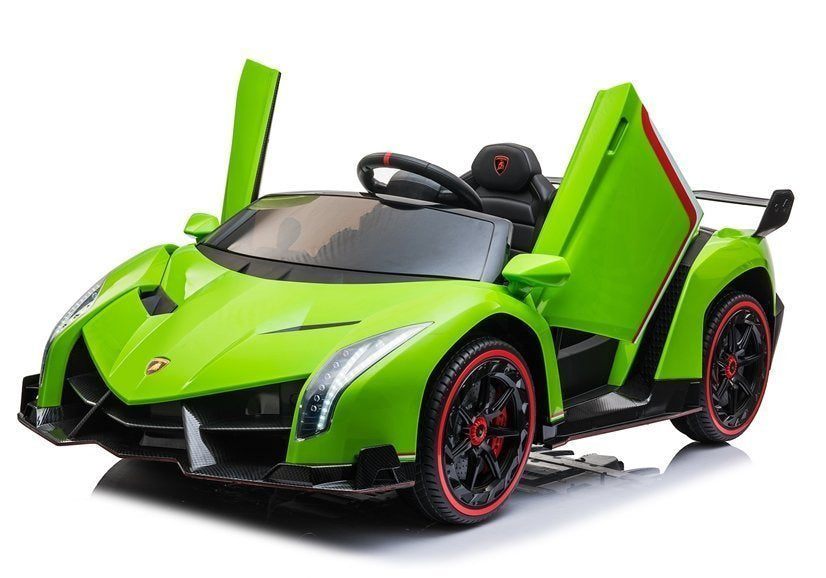 Elektrinis Lamborghini Veneno (žalias)