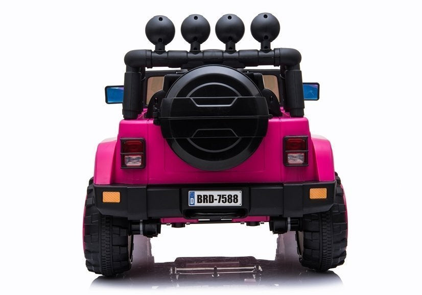 BRD-7588 rožinis – elektrinis vaikiškas automobilis