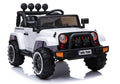 BRD-7588 baltas – elektrinis vaikiškas automobilis