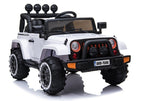 BRD-7588 baltas – elektrinis vaikiškas automobilis