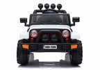 BRD-7588 baltas – elektrinis vaikiškas automobilis