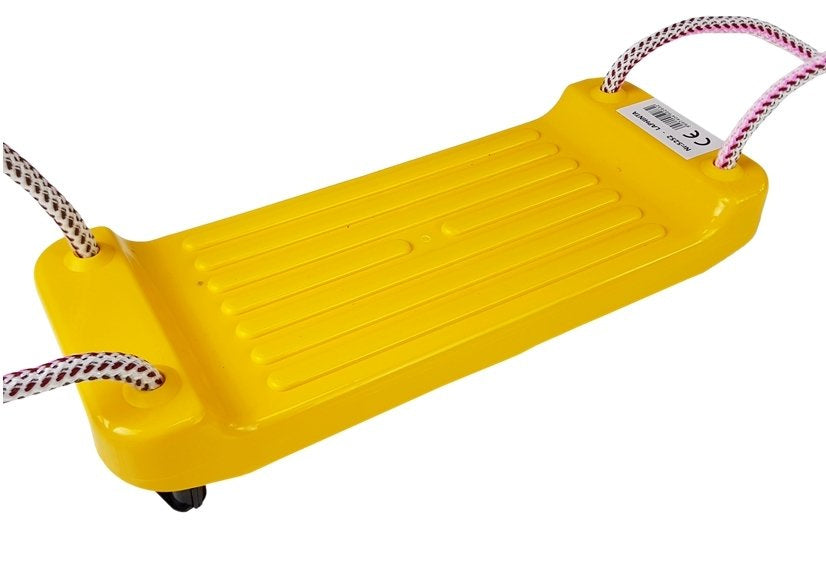 Plastikinės sūpynės geltonos 5252