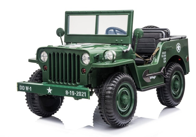 Elektrinis vaikiškas automobilis JH101 kamufliažinis