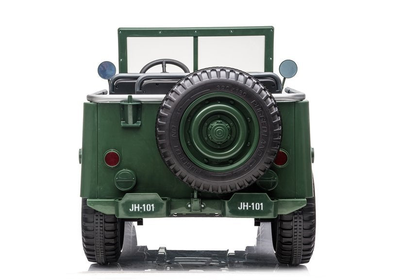 Elektrinis vaikiškas automobilis JH101 kamufliažinis