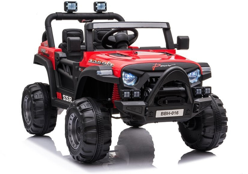 Elektrinis vaikiškas automobilis BBH-016 raudonas
