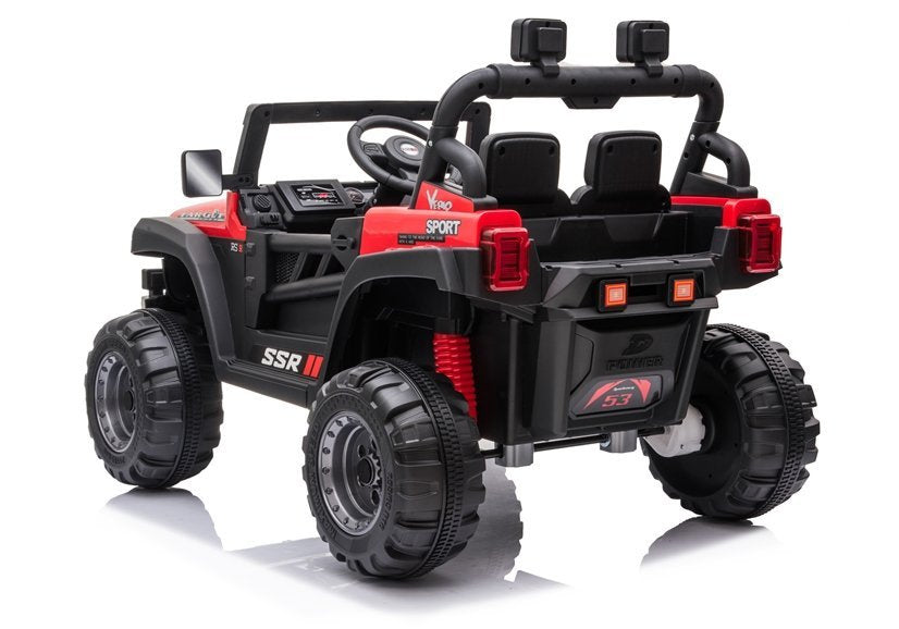 Elektrinis vaikiškas automobilis BBH-016 raudonas