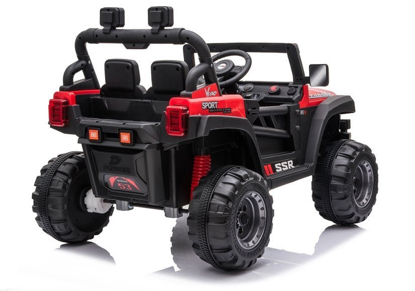 Elektrinis vaikiškas automobilis BBH-016 raudonas