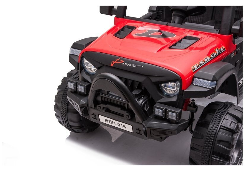 Elektrinis vaikiškas automobilis BBH-016 raudonas