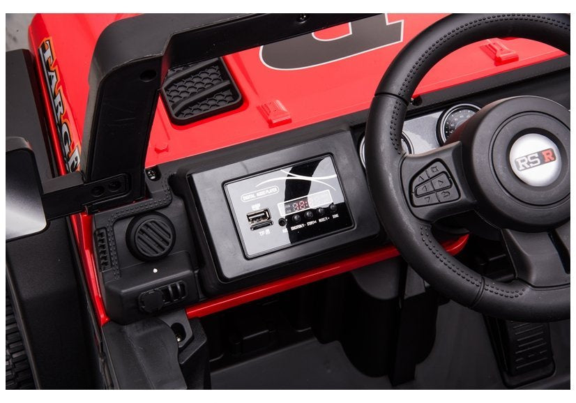 Elektrinis vaikiškas automobilis BBH-016 raudonas