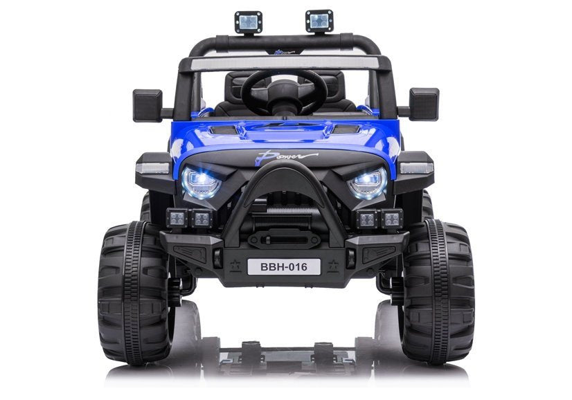 Elektrinis vaikiškas automobilis BBH-016 mėlynas