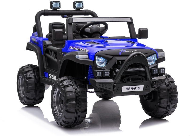 Elektrinis vaikiškas automobilis BBH-016 mėlynas