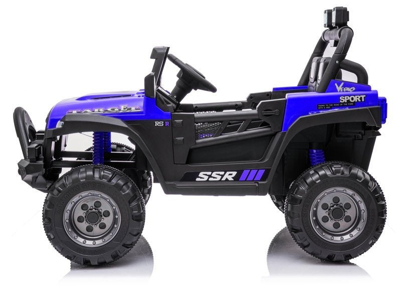 Elektrinis vaikiškas automobilis BBH-016 mėlynas