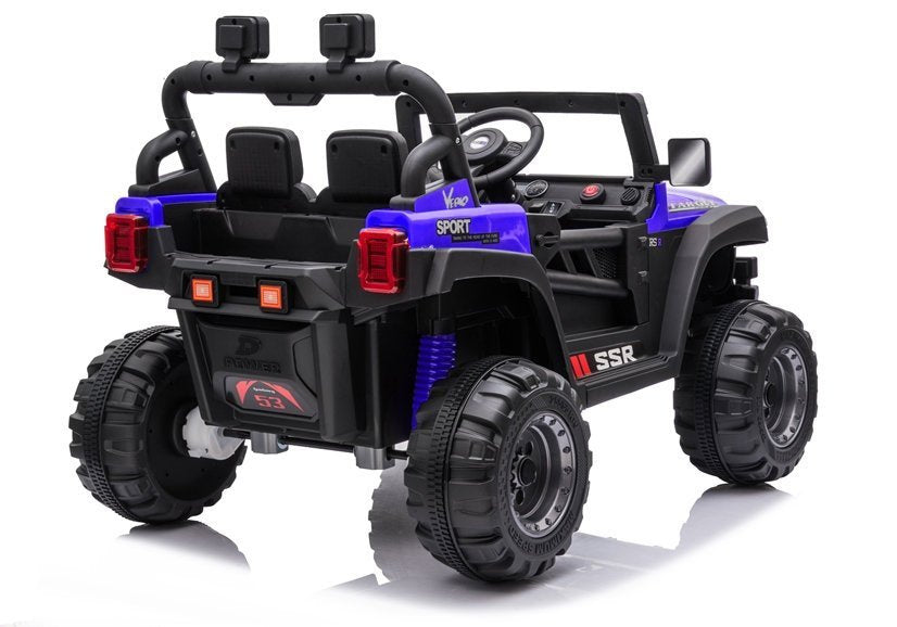 Elektrinis vaikiškas automobilis BBH-016 mėlynas