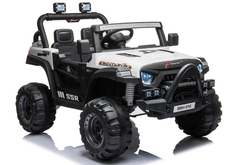 Elektrinis vaikiškas automobilis BBH-016 baltas