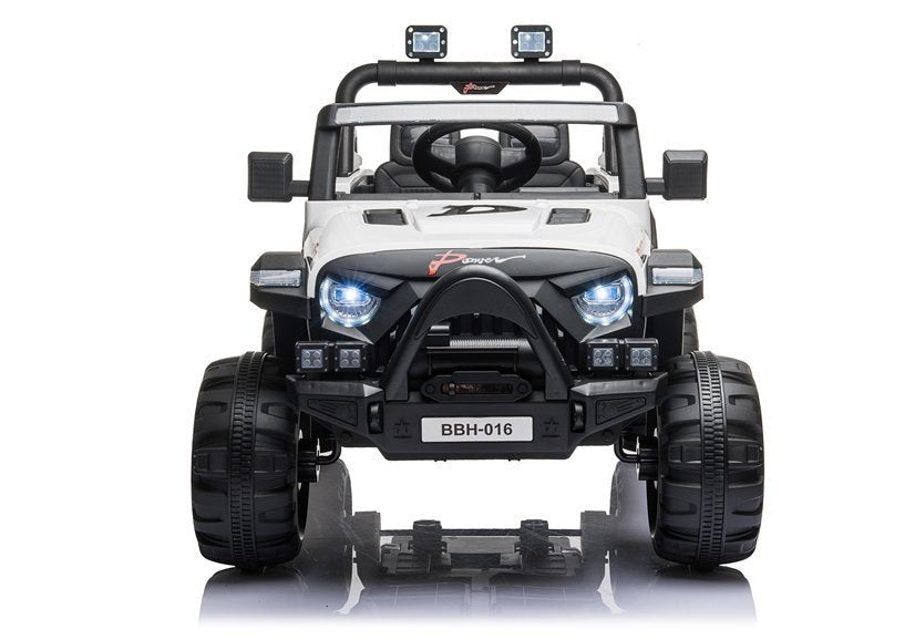 Elektrinis vaikiškas automobilis BBH-016 baltas