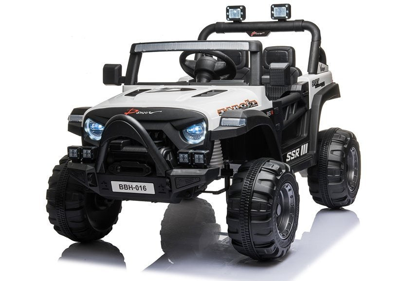 Elektrinis vaikiškas automobilis BBH-016 baltas
