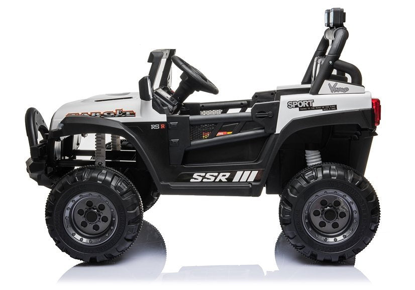 Elektrinis vaikiškas automobilis BBH-016 baltas