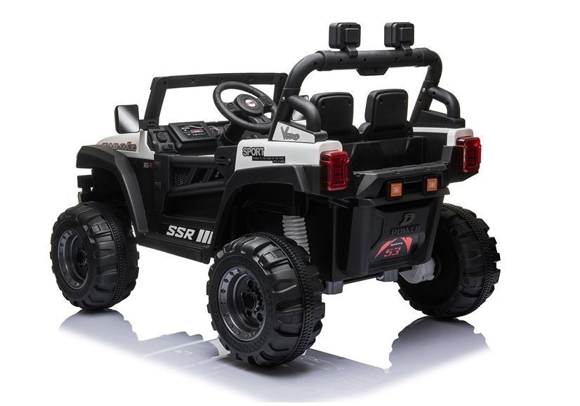 Elektrinis vaikiškas automobilis BBH-016 baltas