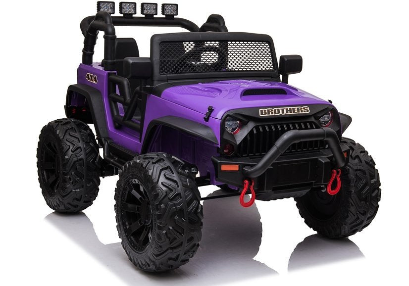 JC666 violetinis – elektrinis vaikiškas automobilis