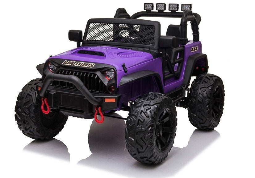 JC666 violetinis – elektrinis vaikiškas automobilis