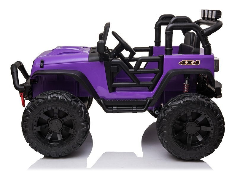 JC666 violetinis – elektrinis vaikiškas automobilis