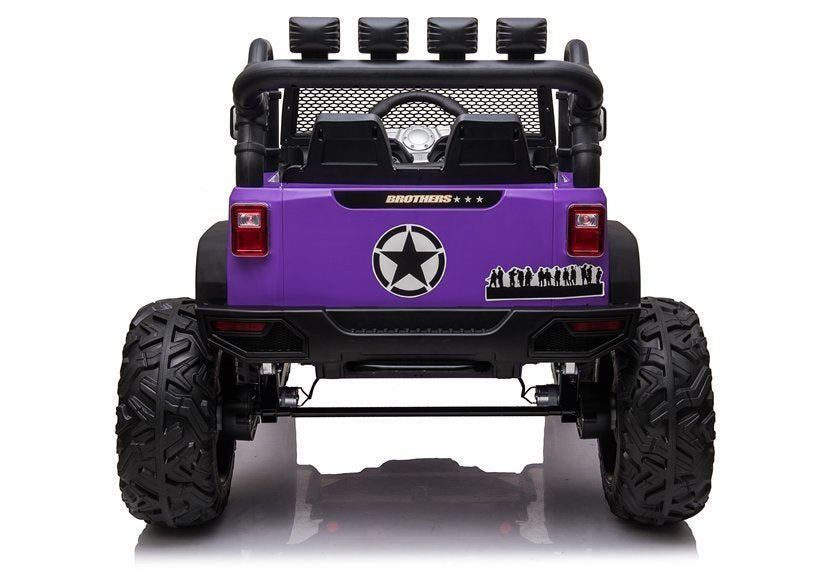 JC666 violetinis – elektrinis vaikiškas automobilis