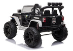 Elektrinis vaikiškas automobilis JC666 Police juodas