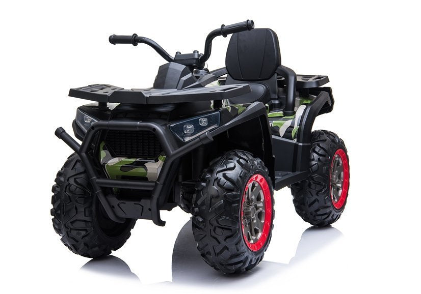 Elektrinis keturratis XMX607 mėlynas su „Spider“ grafika