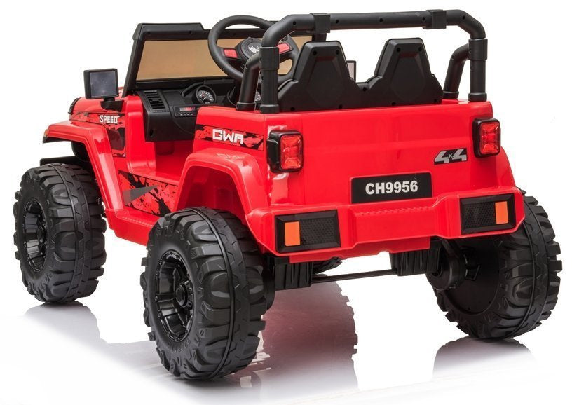Elektrinis vaikiškas automobilis CH9956 raudonas