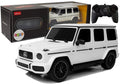 Mercedes AMG G63 nuotoliniu būdu valdomas automobilis RC baltas 1:24