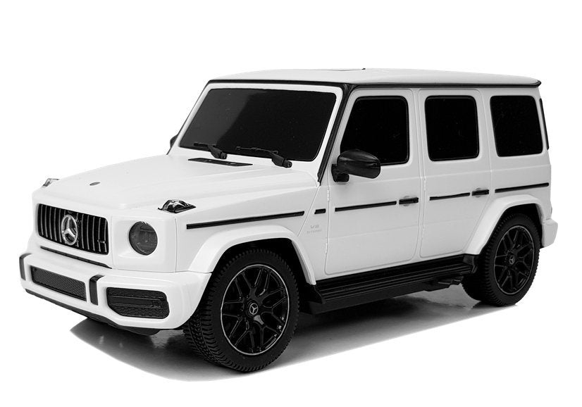 Mercedes AMG G63 nuotoliniu būdu valdomas automobilis RC baltas 1:24