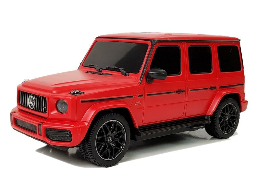 Mercedes AMG G63 nuotoliniu būdu valdomas automobilis RC raudonas 1:24