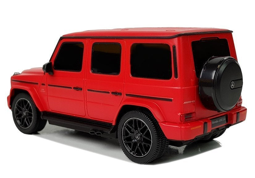 Mercedes AMG G63 nuotoliniu būdu valdomas automobilis RC raudonas 1:24