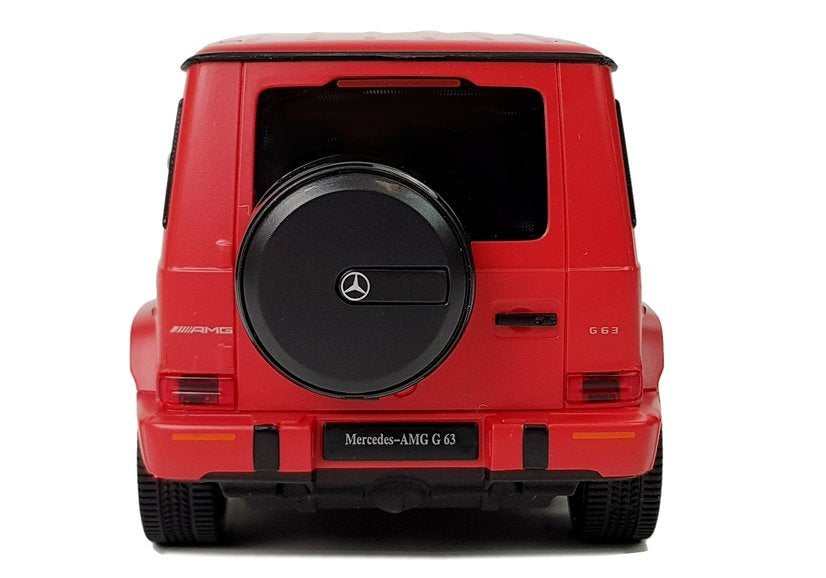 Mercedes AMG G63 nuotoliniu būdu valdomas automobilis RC raudonas 1:24