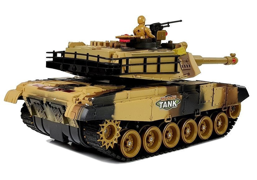 Didelis nuotoliniu būdu valdomas tankas 2.4 GHz