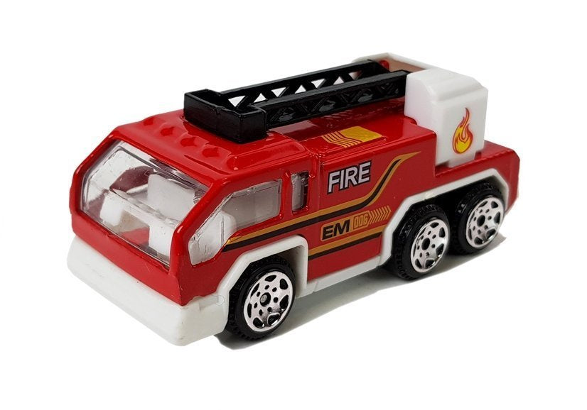 1:64 ugniagesių brigados rinkinys, 6 dalių