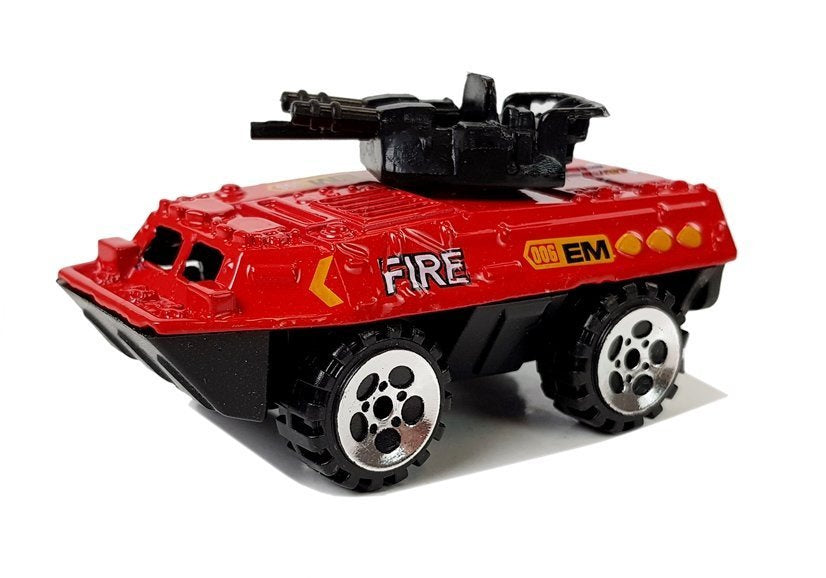 1:64 ugniagesių brigados rinkinys, 6 dalių