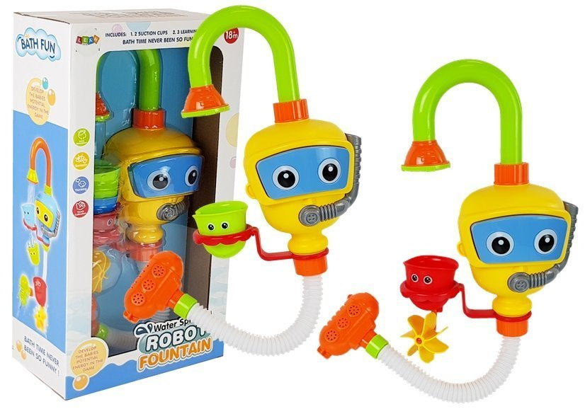 Vandeninis robotas naras voniai su krioklio funkcija