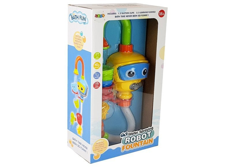 Vandeninis robotas naras voniai su krioklio funkcija