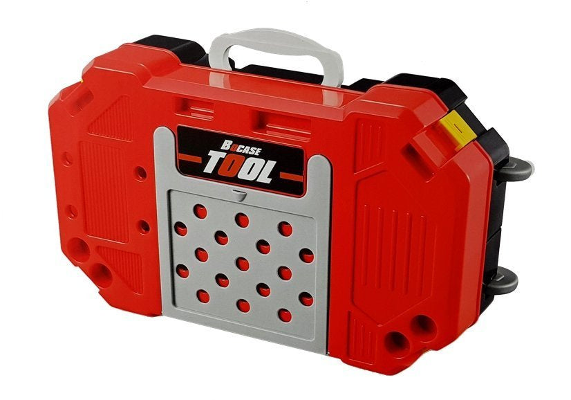 3in1 baterijų rinkinys lagaminas-dirbtuvės 85 elementai (56 cm)