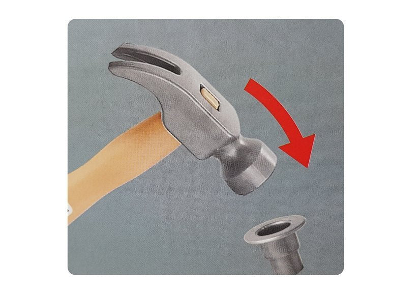 3in1 baterijų rinkinys lagaminas-dirbtuvės 85 elementai (56 cm)