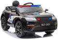 Elektrinis policijos automobilis BLT-201 juodas