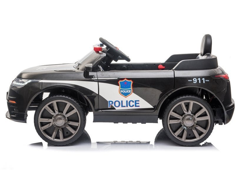 Elektrinis policijos automobilis BLT-201 juodas