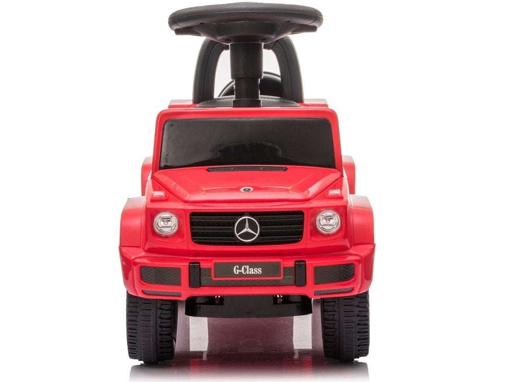 Elektrinis vaikiškas automobilis Mercedes 652 raudonas su garso signalu